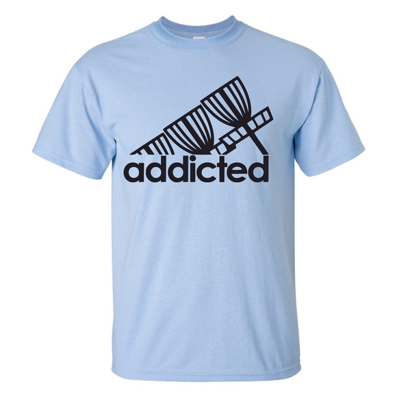 Disc Golf T Shirt ADDICTED Discgolfer Discgolfing Shirt - Picture 11 of 16